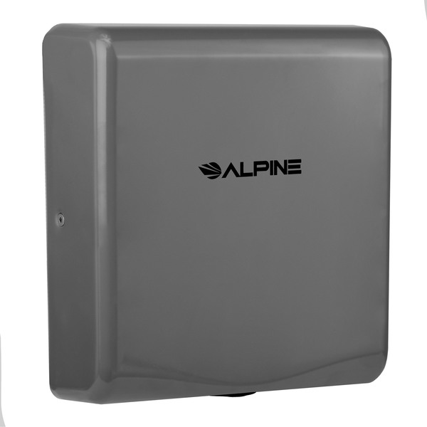 Alpine Industries Willow Commercial Gray High Speed Automatic Electric Hand Dryer 405-10-GRY
